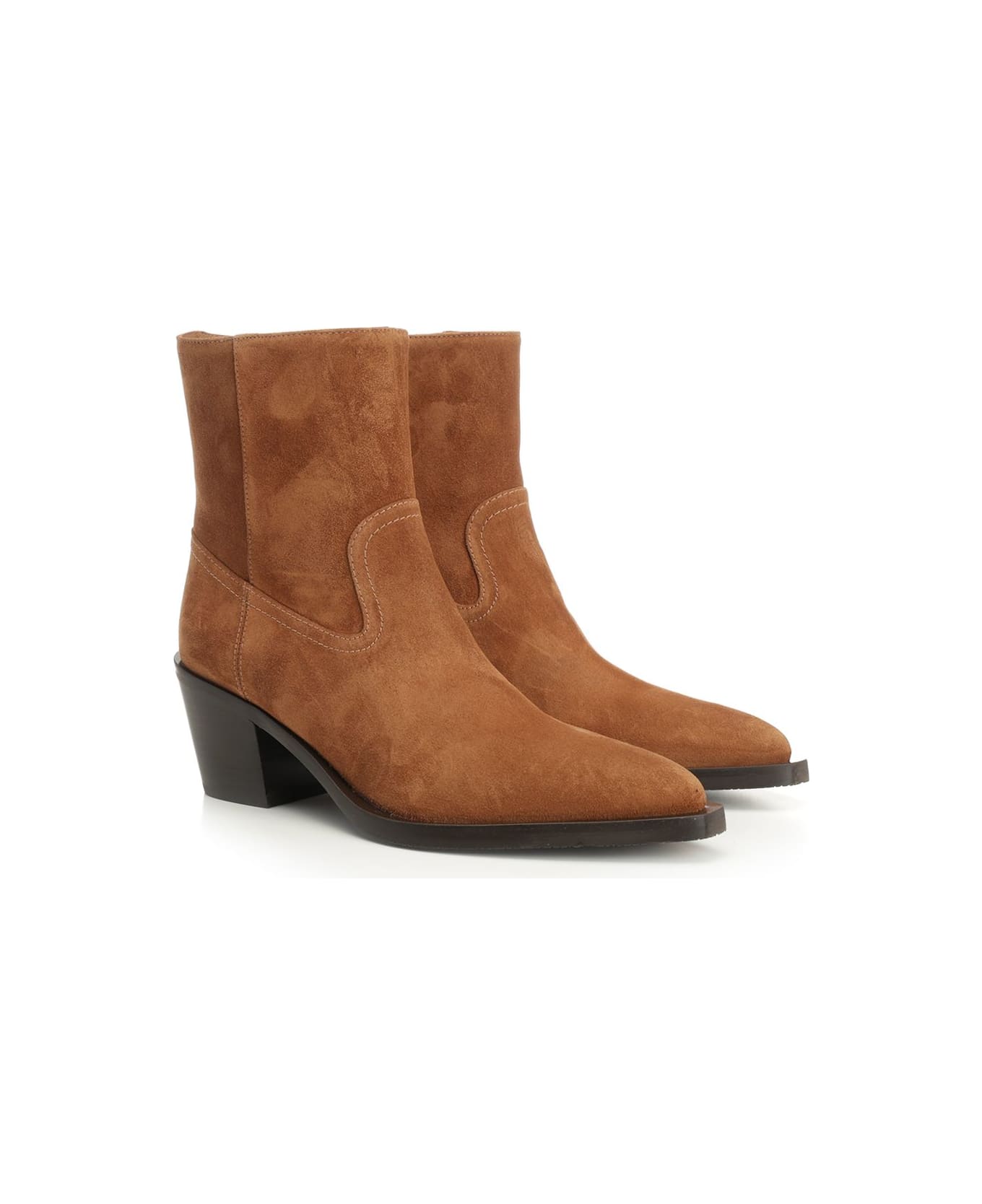 Stuart Weitzman "tate" Ankle Boot - Brown