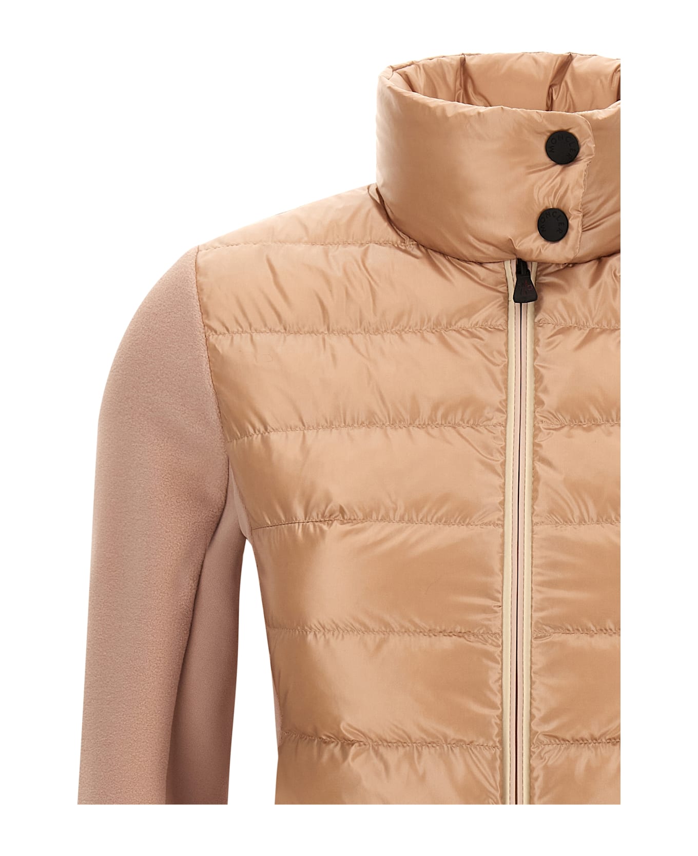 Moncler Grenoble Padded Vest Sweatshirt - Pink