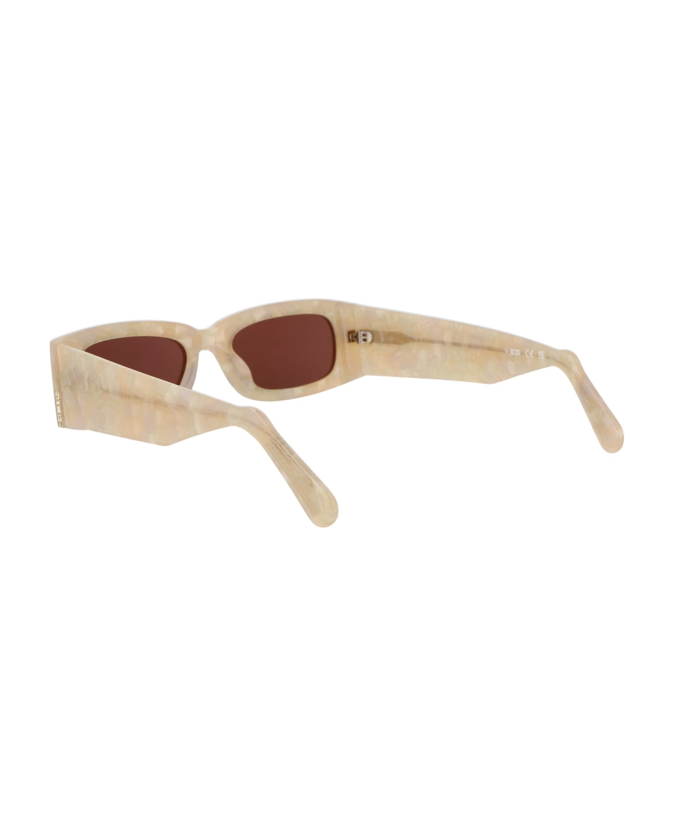 GCDS Gd0020 Sunglasses - 25S Avorio/Bordeaux