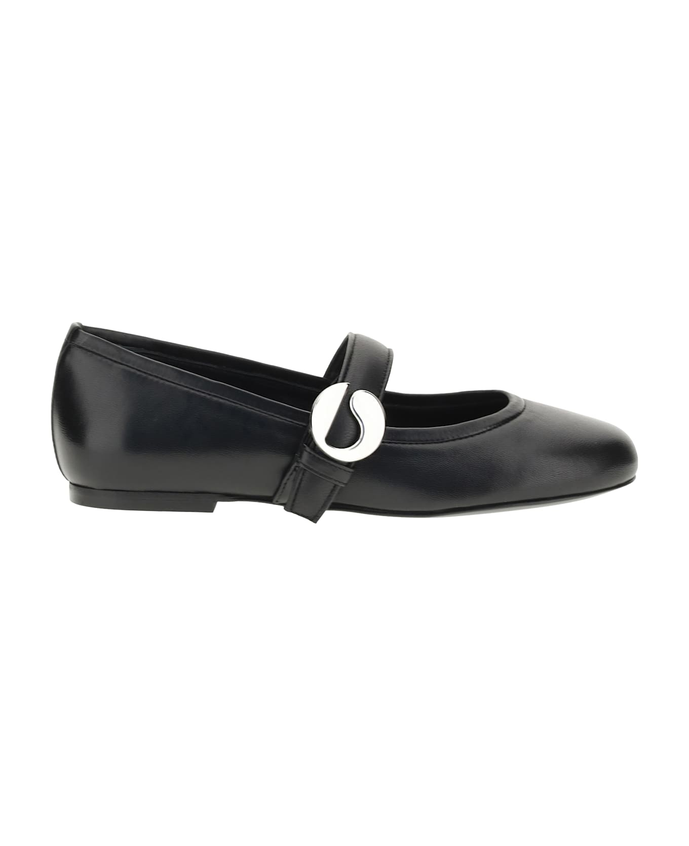 Coperni Leather Ballerinas - Black