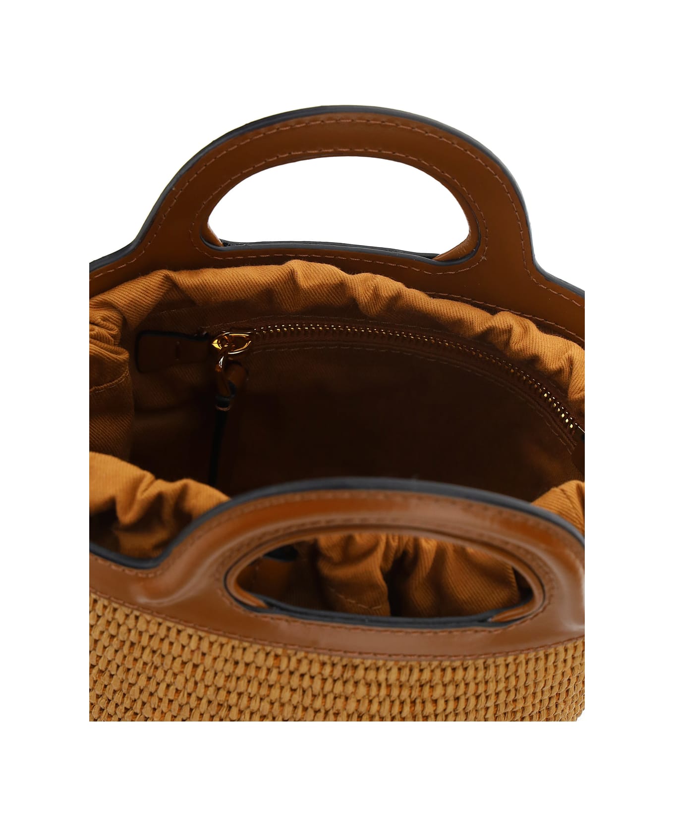 Marni Tropicalia Bucket Bag - Raw Sienna