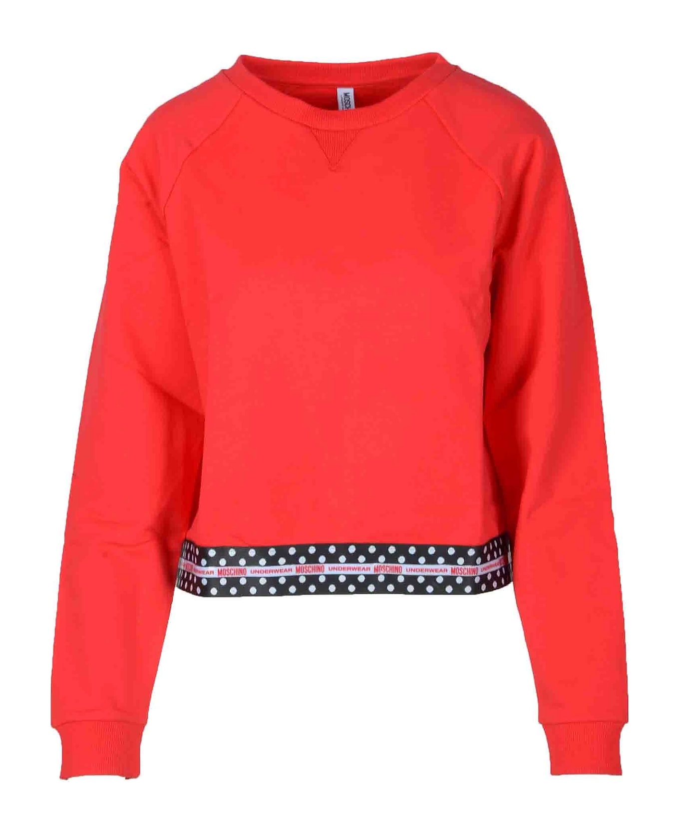 Moschino Women's Red Sweatshirt - Red