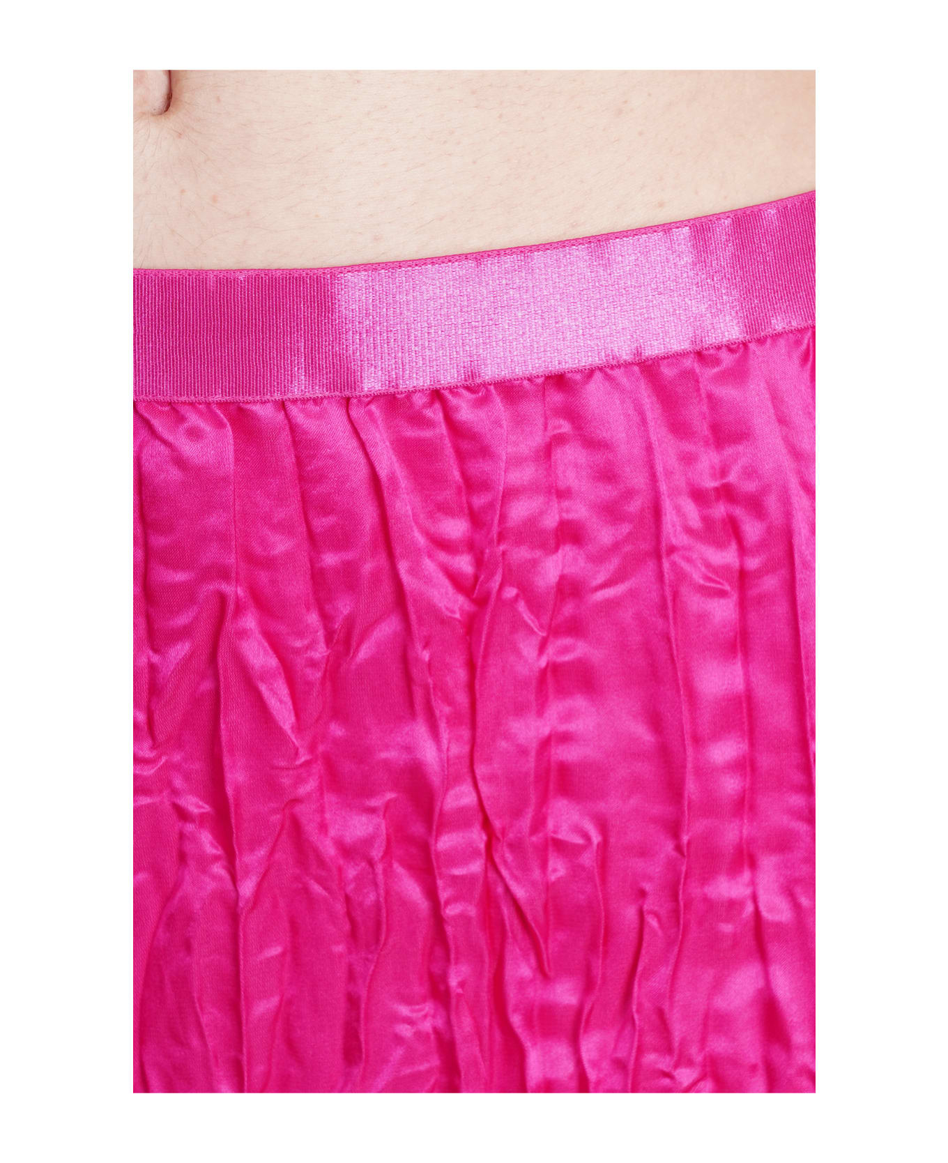 Acne Studios Skirt In Fuxia Viscose - fuxia シャツ