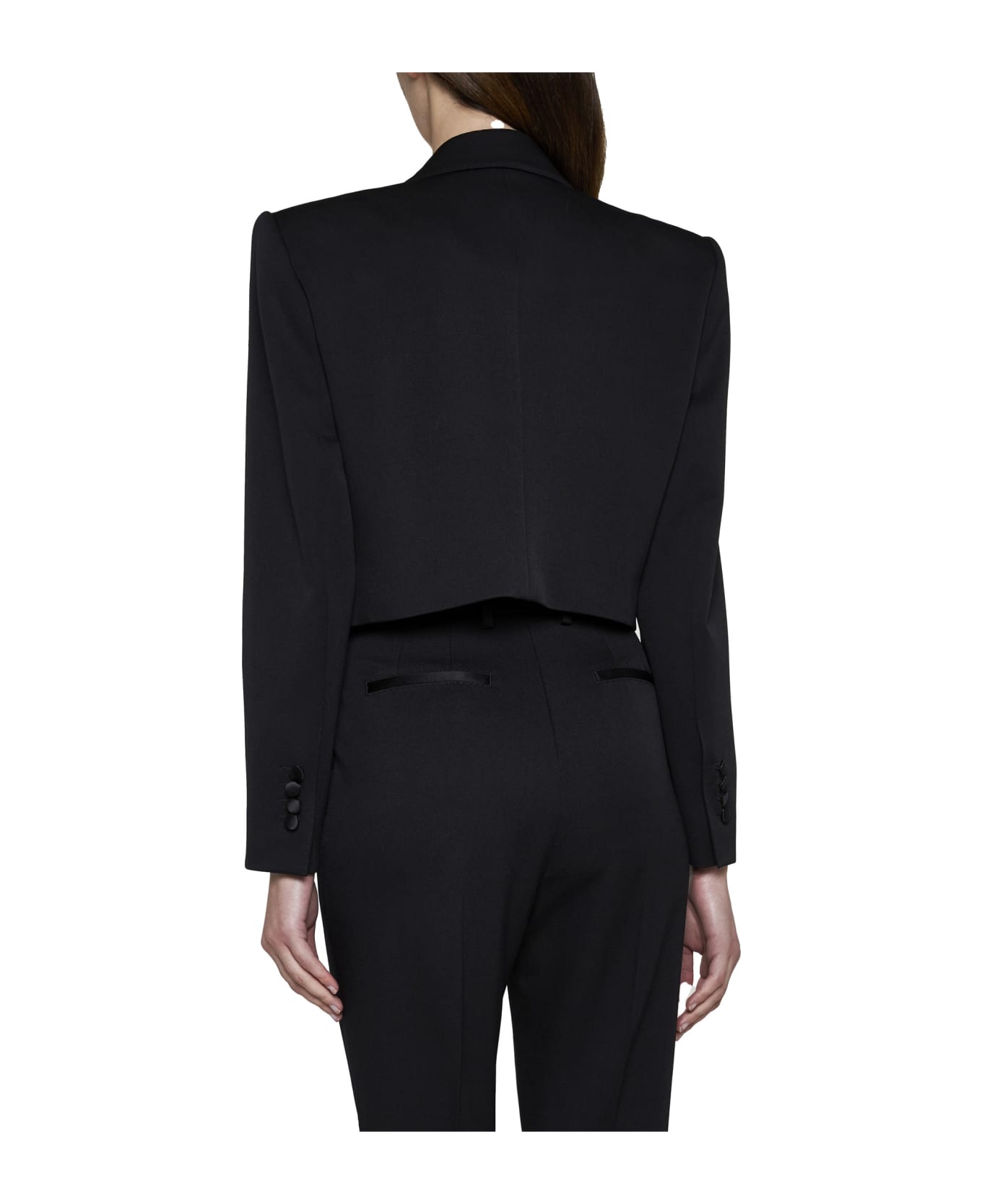 Dolce & Gabbana Short Tuxedo Jacket - Nero