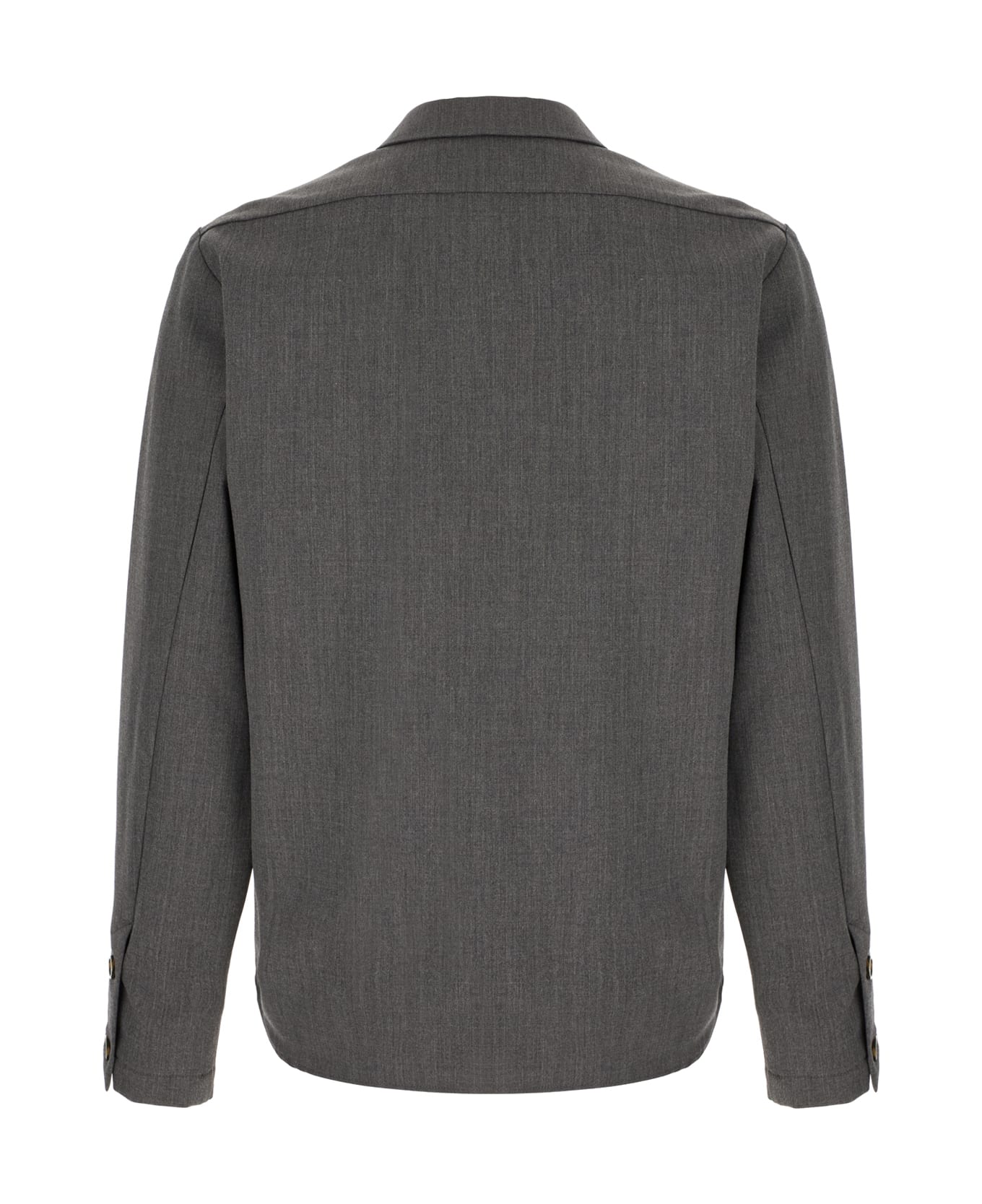 Nine in the Morning Dark Grey Stretch Wool Jacket - MULTICOLOUR