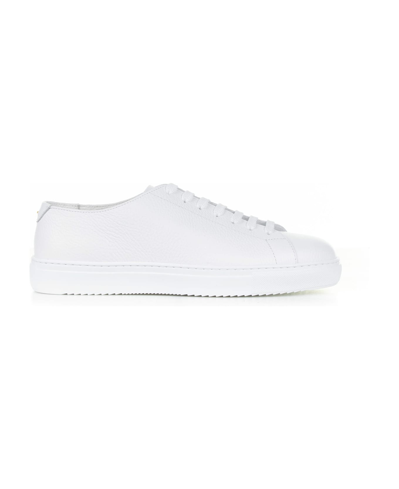 Barrett White Woven Leather Sneaker - BIANCO スニーカー