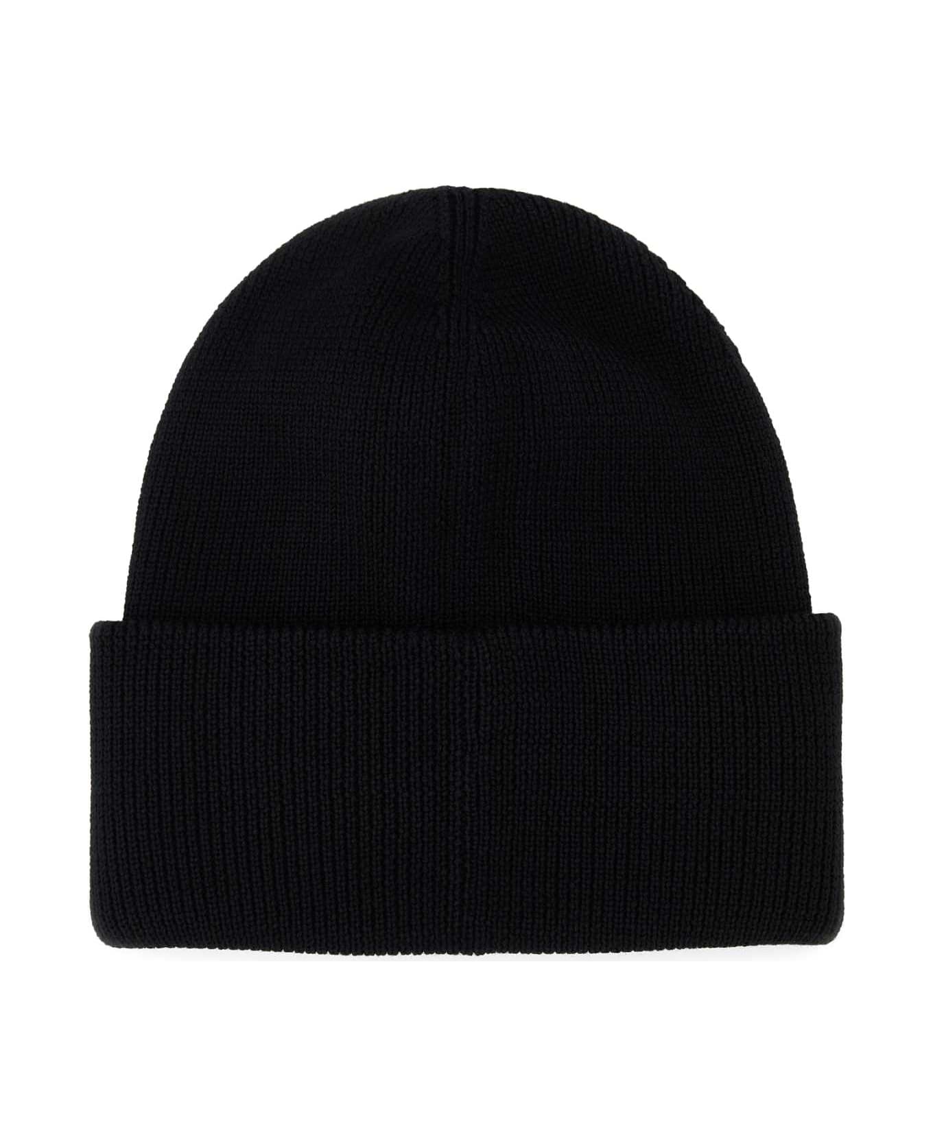 Canada Goose Black Wool Arctic Beanie Hat - BLACKNOIR