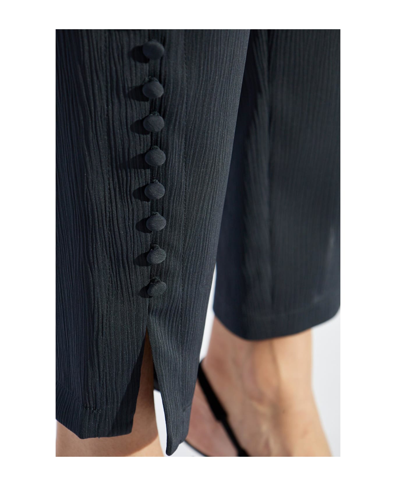 Emporio Armani Loose-fitting Pants - OVERSEAS BLUE