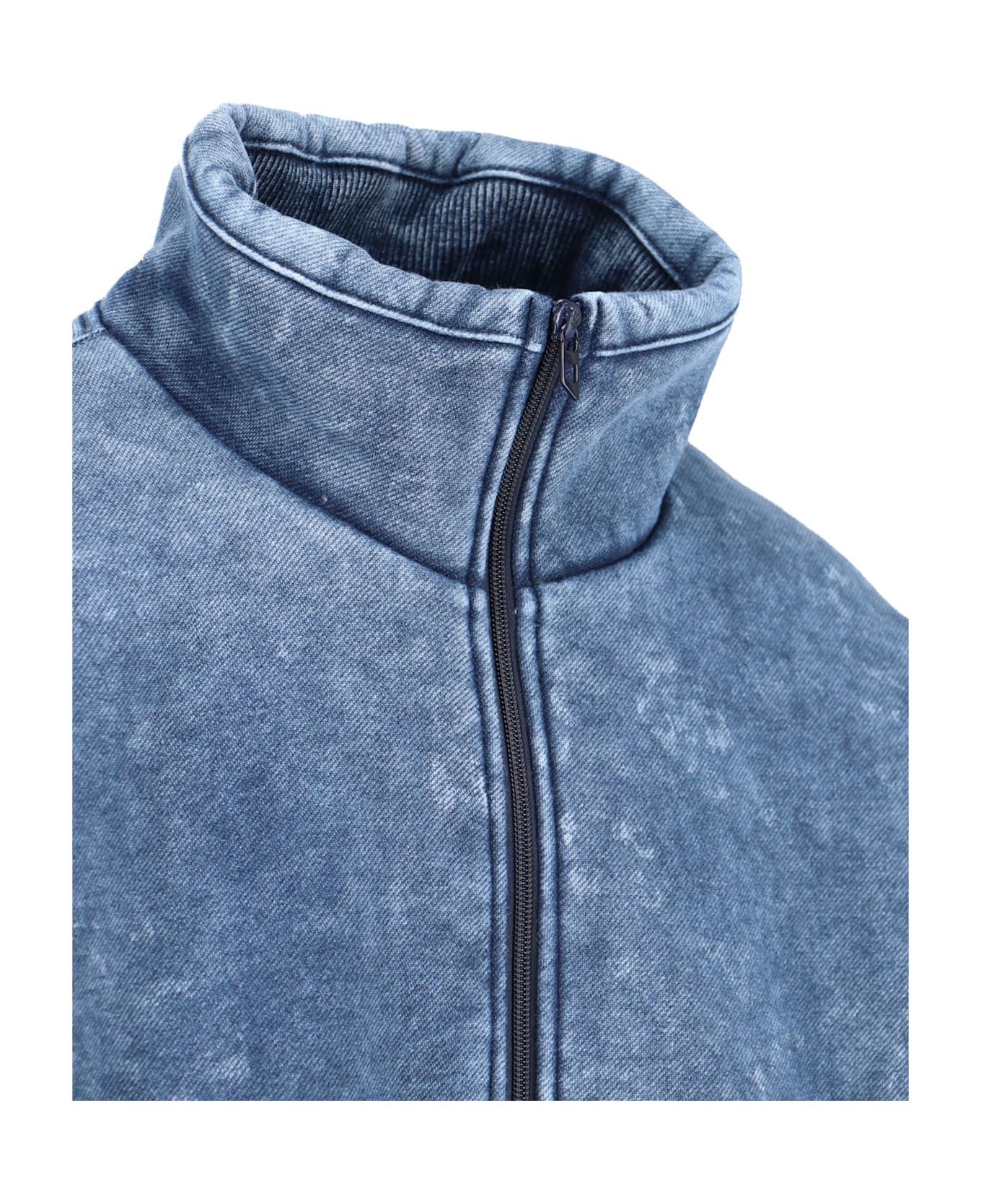 Diesel 's-batel' Turtleneck Sweatshirt - Blue