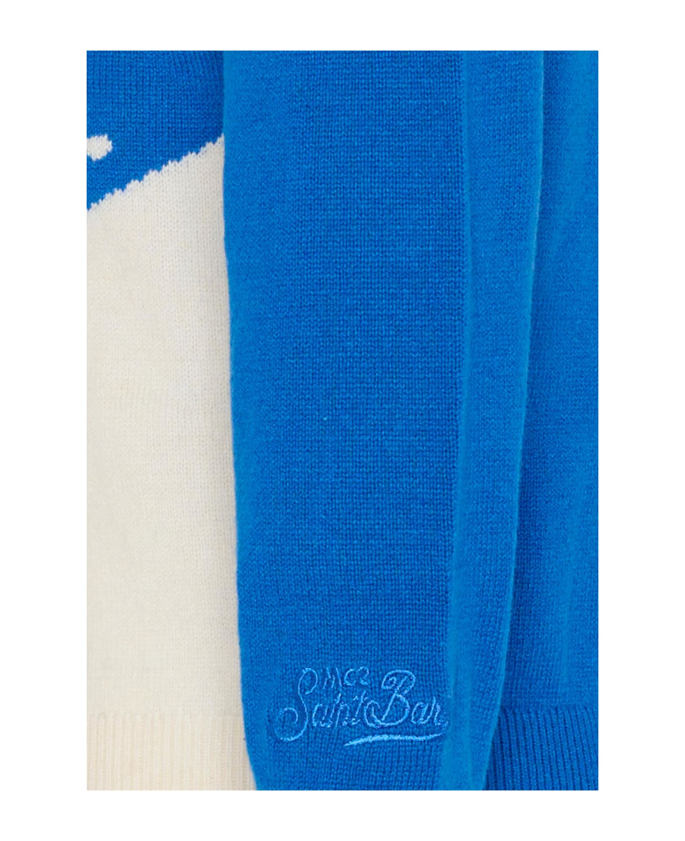 MC2 Saint Barth Light Blue Sweater For Boy With Mickey Mouse - Light Blue