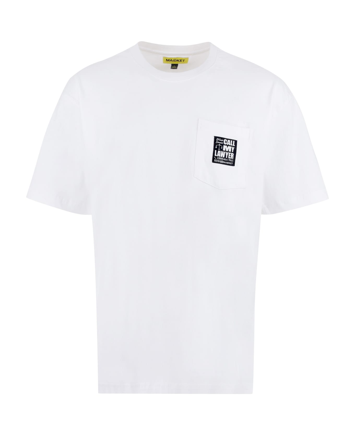 Market Cotton T-shirt - White