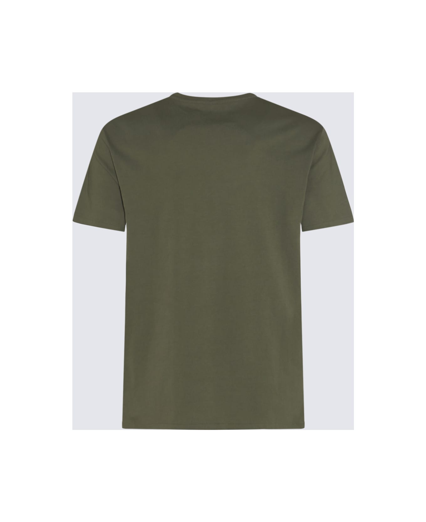 Polo Ralph Lauren Dark Green Cotton T-shirt - Dark sage