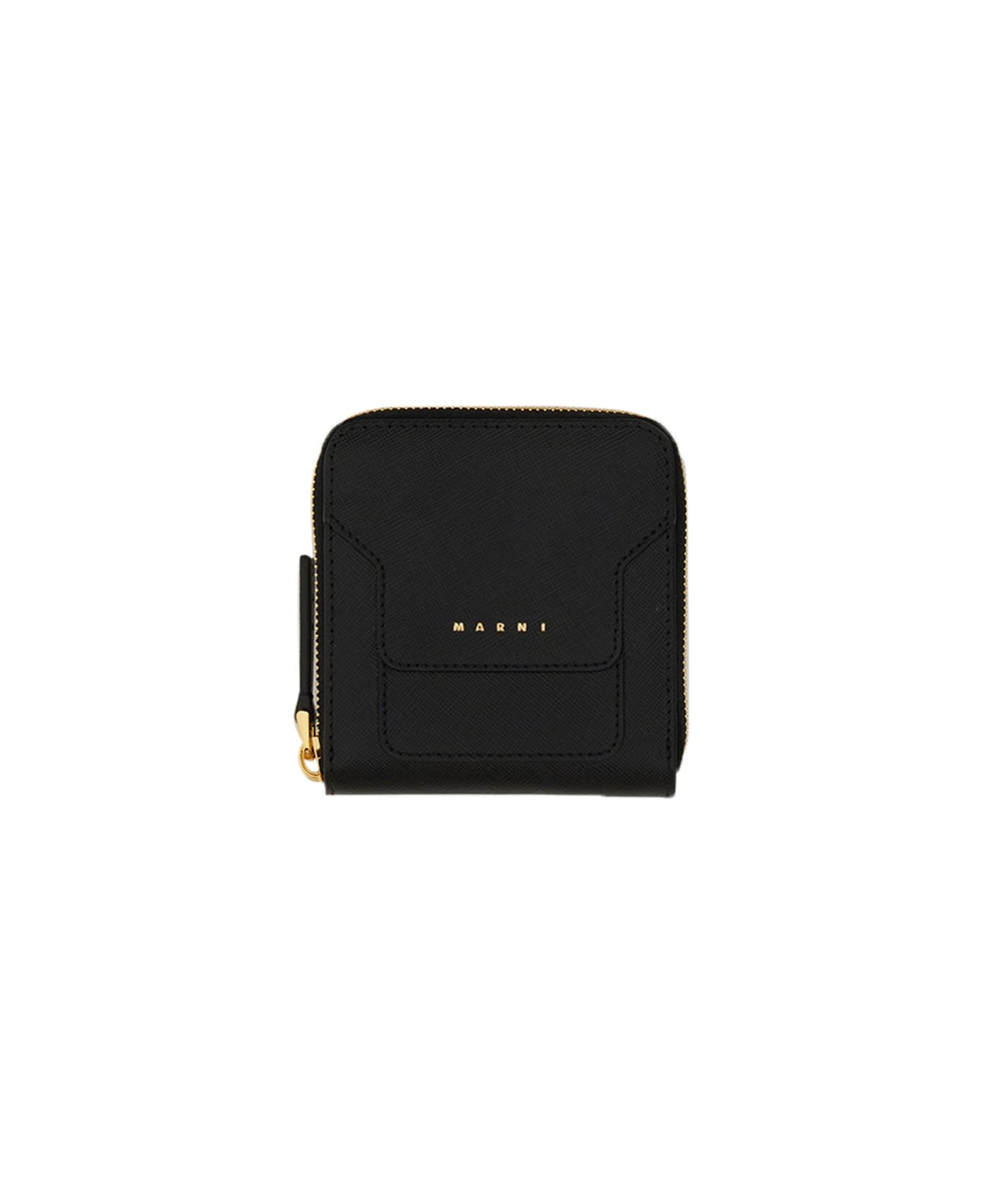 Marni Wallet With Logo - BLACK