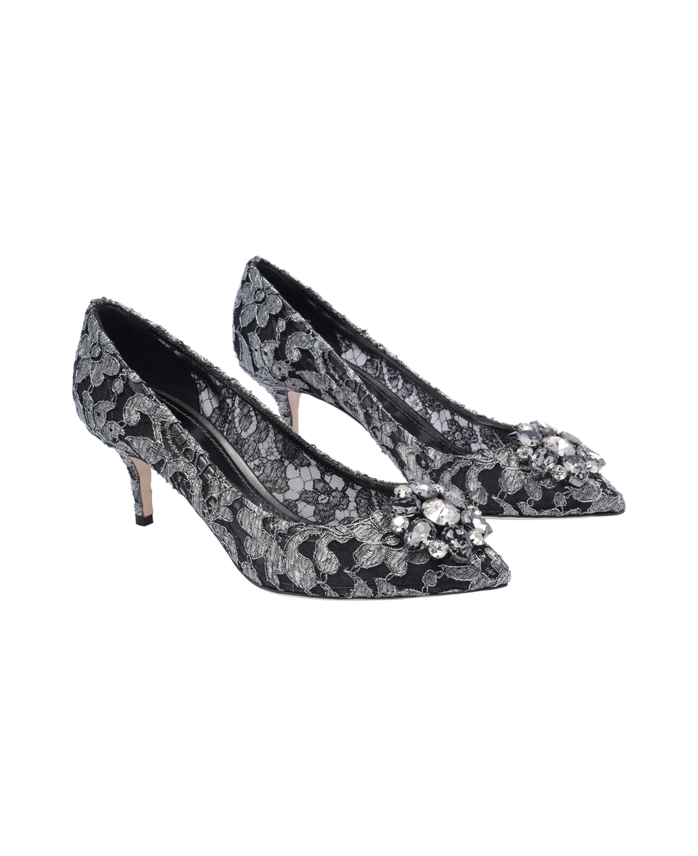 Dolce & Gabbana Bellucci Rainbow Decollete' - Grey