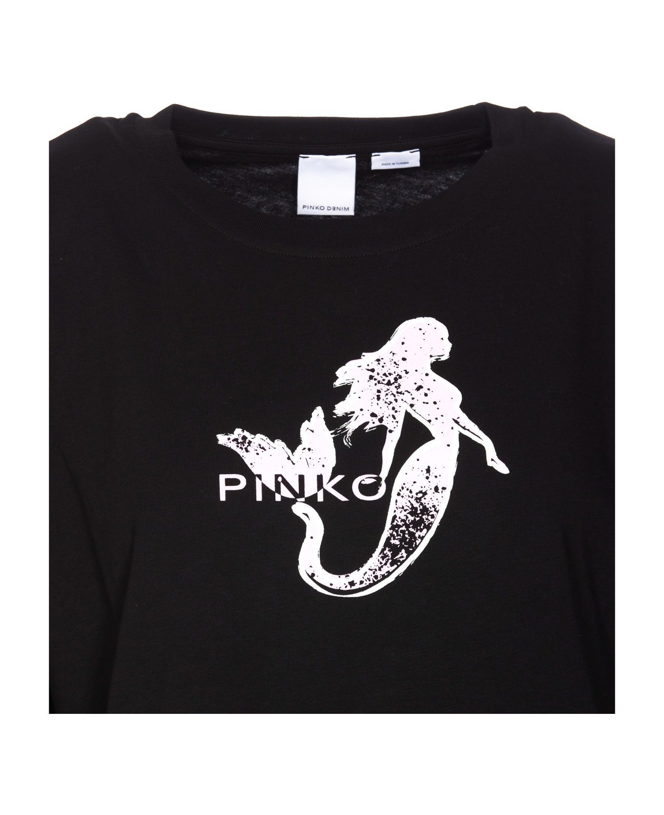 Pinko Televisivo T-shirt - Black Tシャツ