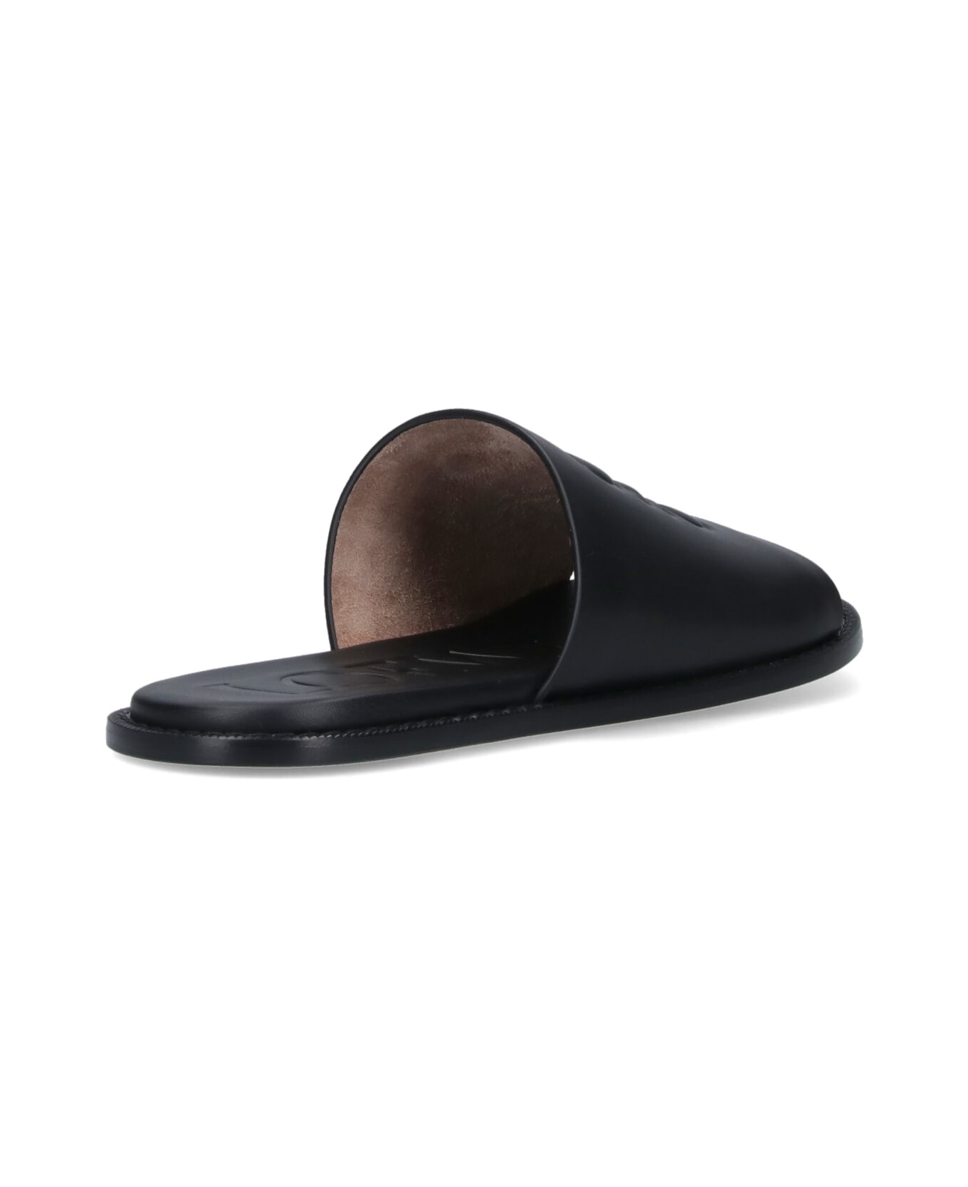 Loewe 
anagram Flex
 Slide Sandals - Black