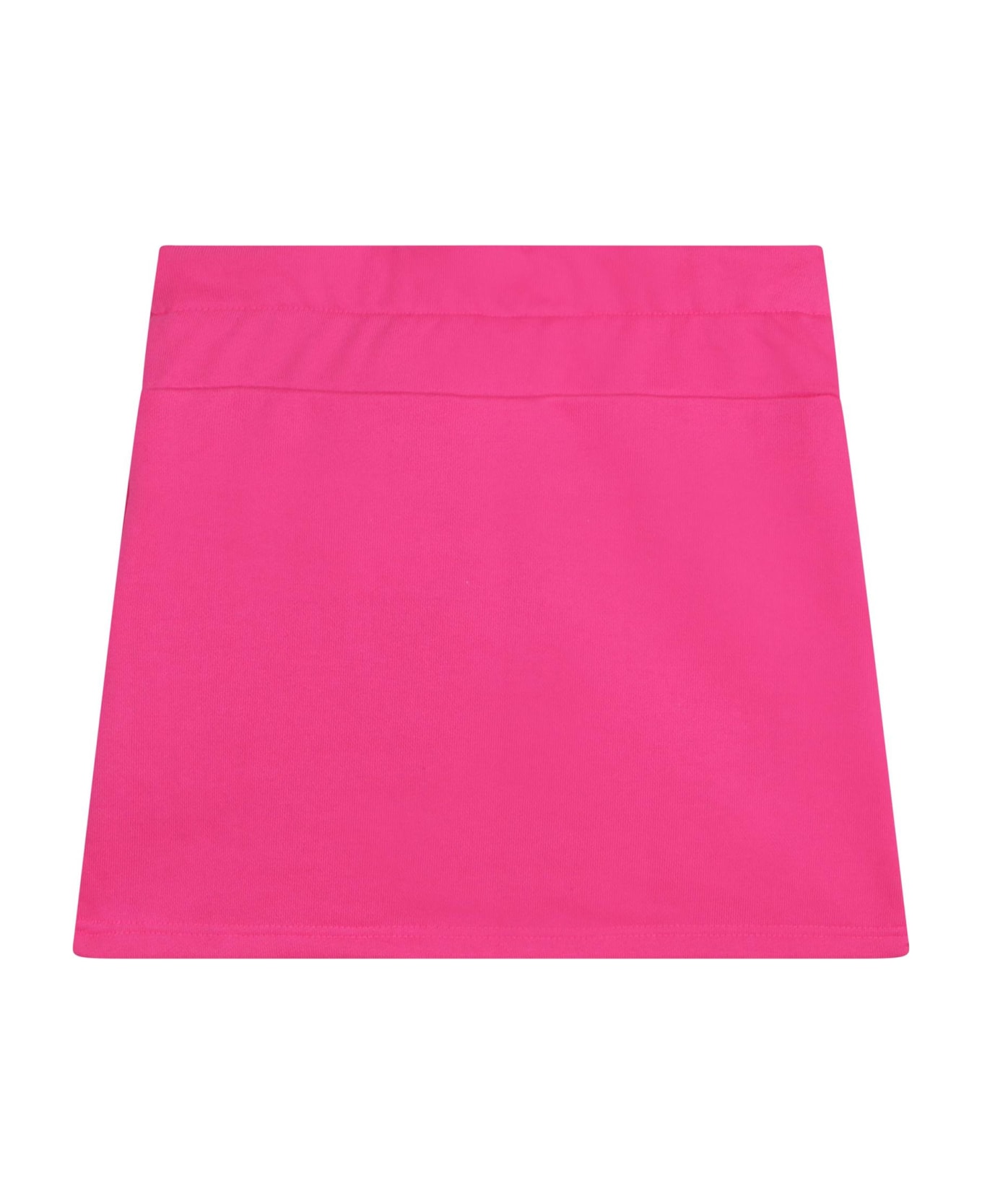 Little Marc Jacobs Oversized Skirt With Zip - Fucsia