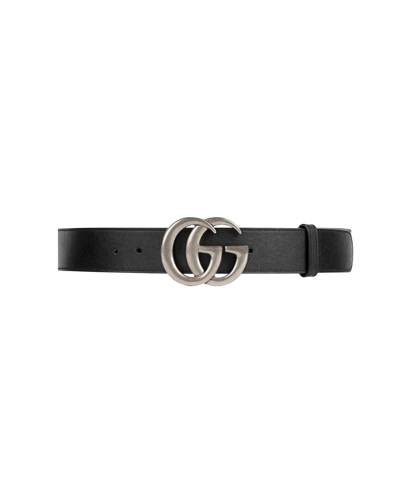 Gucci Double G Buckle Belt - Black