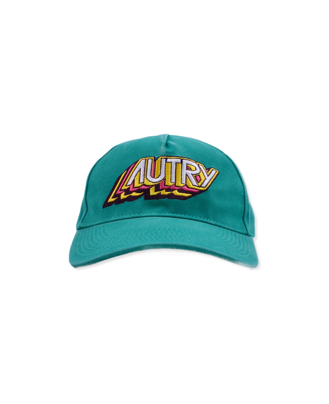 Autry Hats In Green Cotton - Verde 帽子