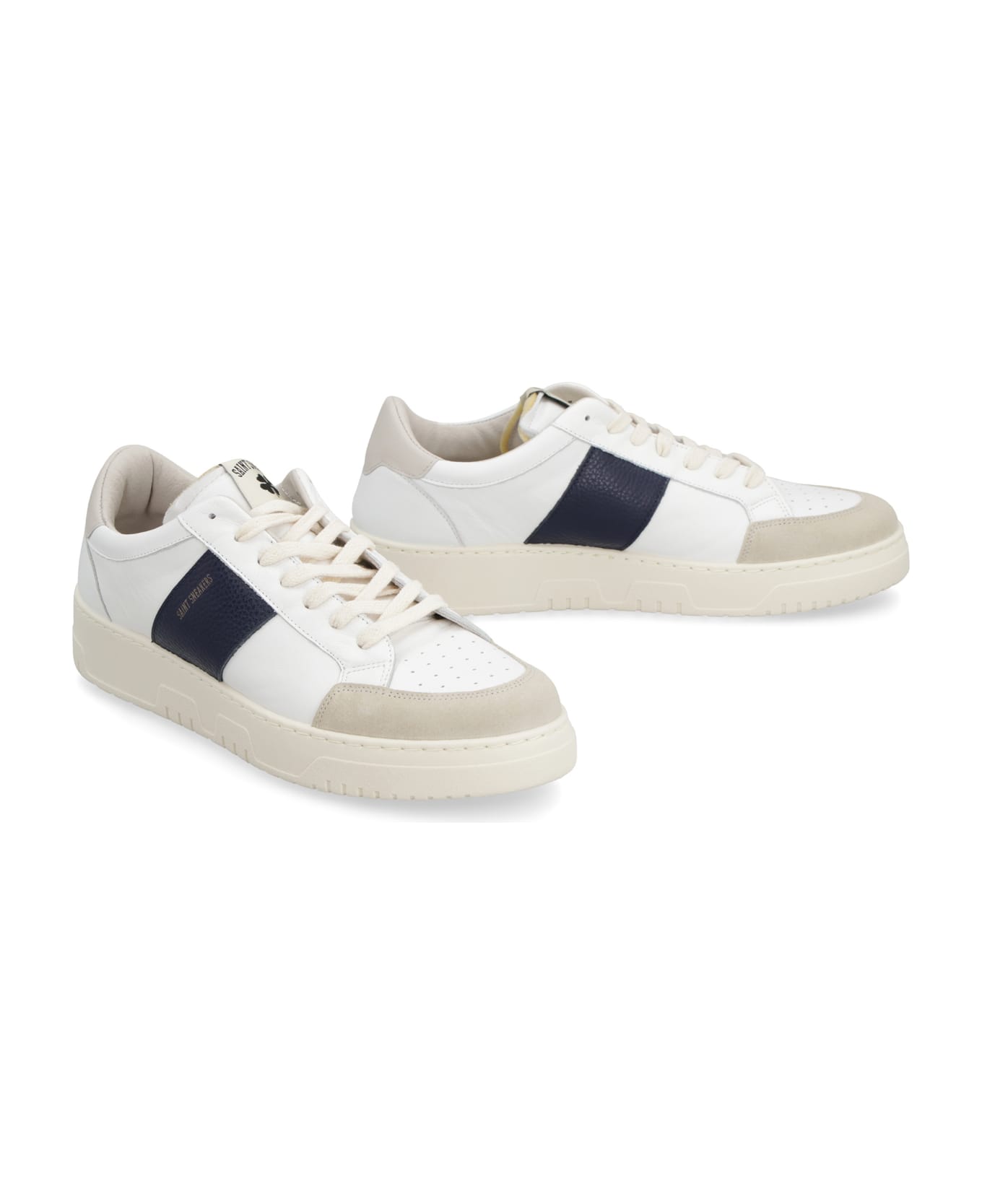Saint Sneakers Sail Leather Low-top Sneakers - White スニーカー
