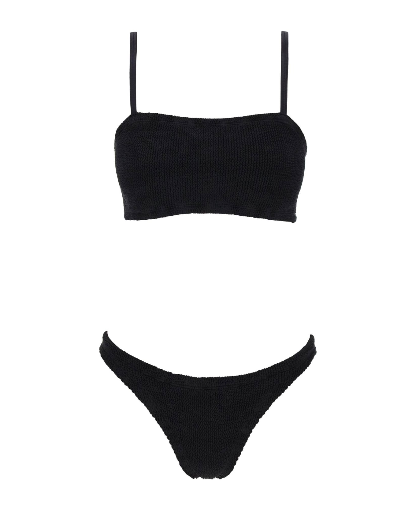 Hunza G Gigi Bikini Set - BLACK (Black) ビキニ