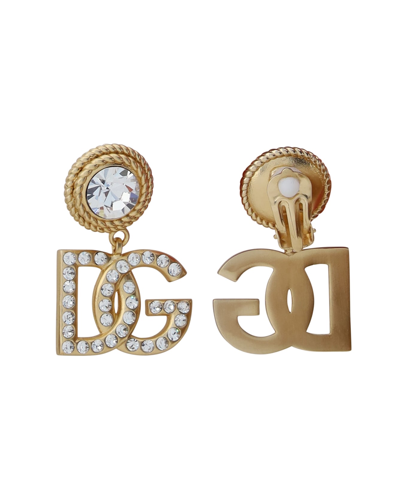 Dolce & Gabbana Dg Diva Earrings - Gold