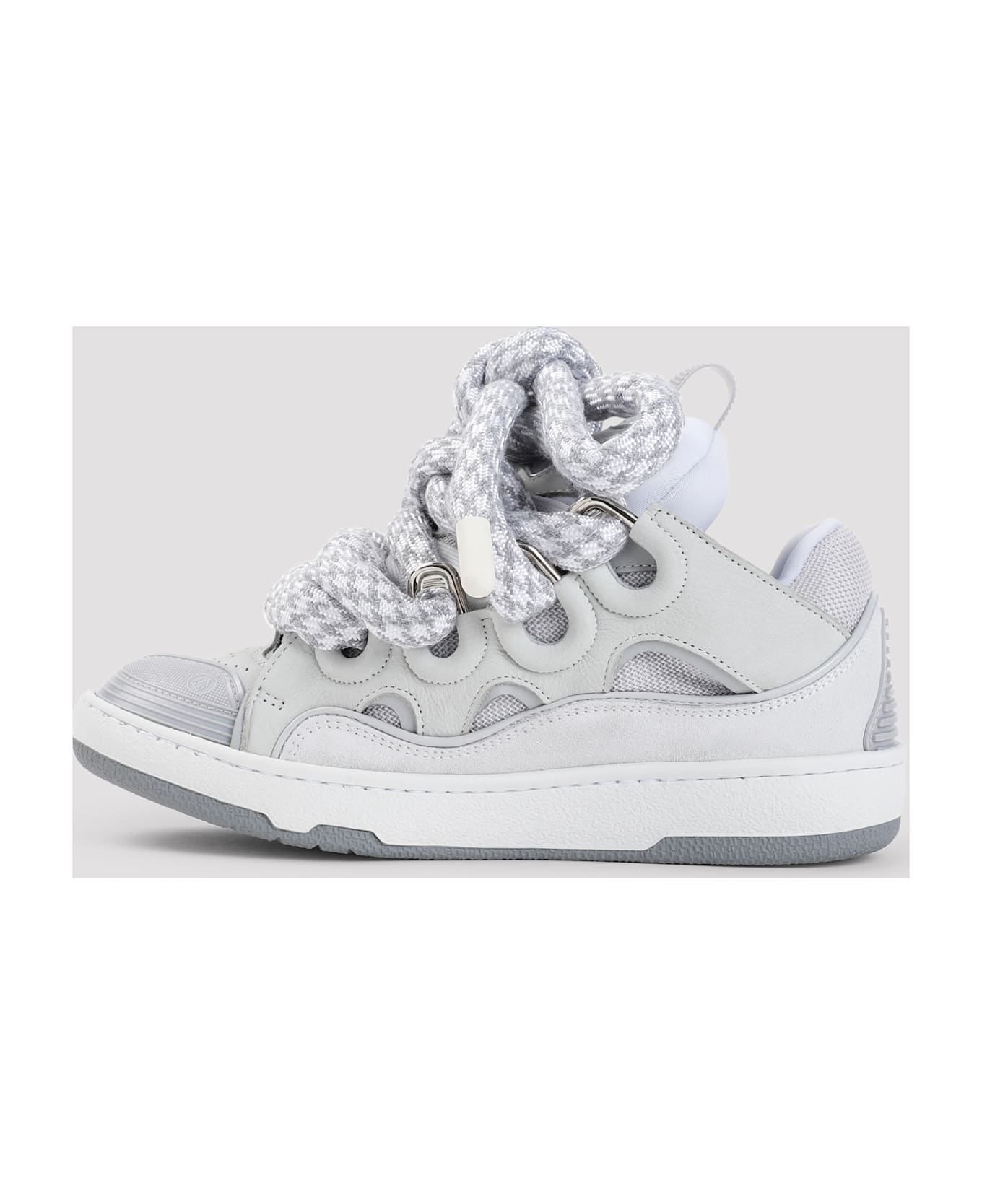 Lanvin Curb Sneakers - White