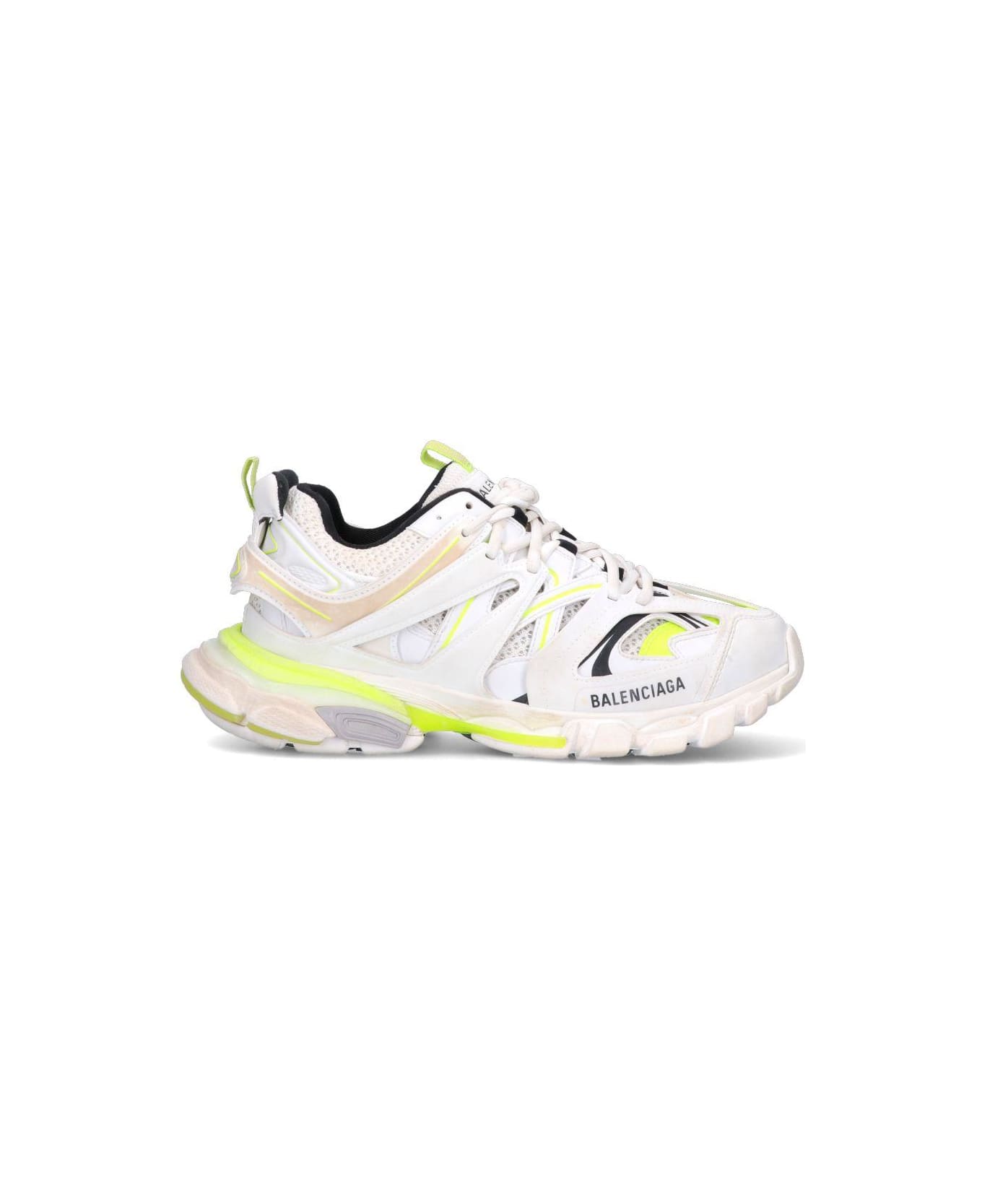 Balenciaga 'track Worn Out' Sneakers - WHITE