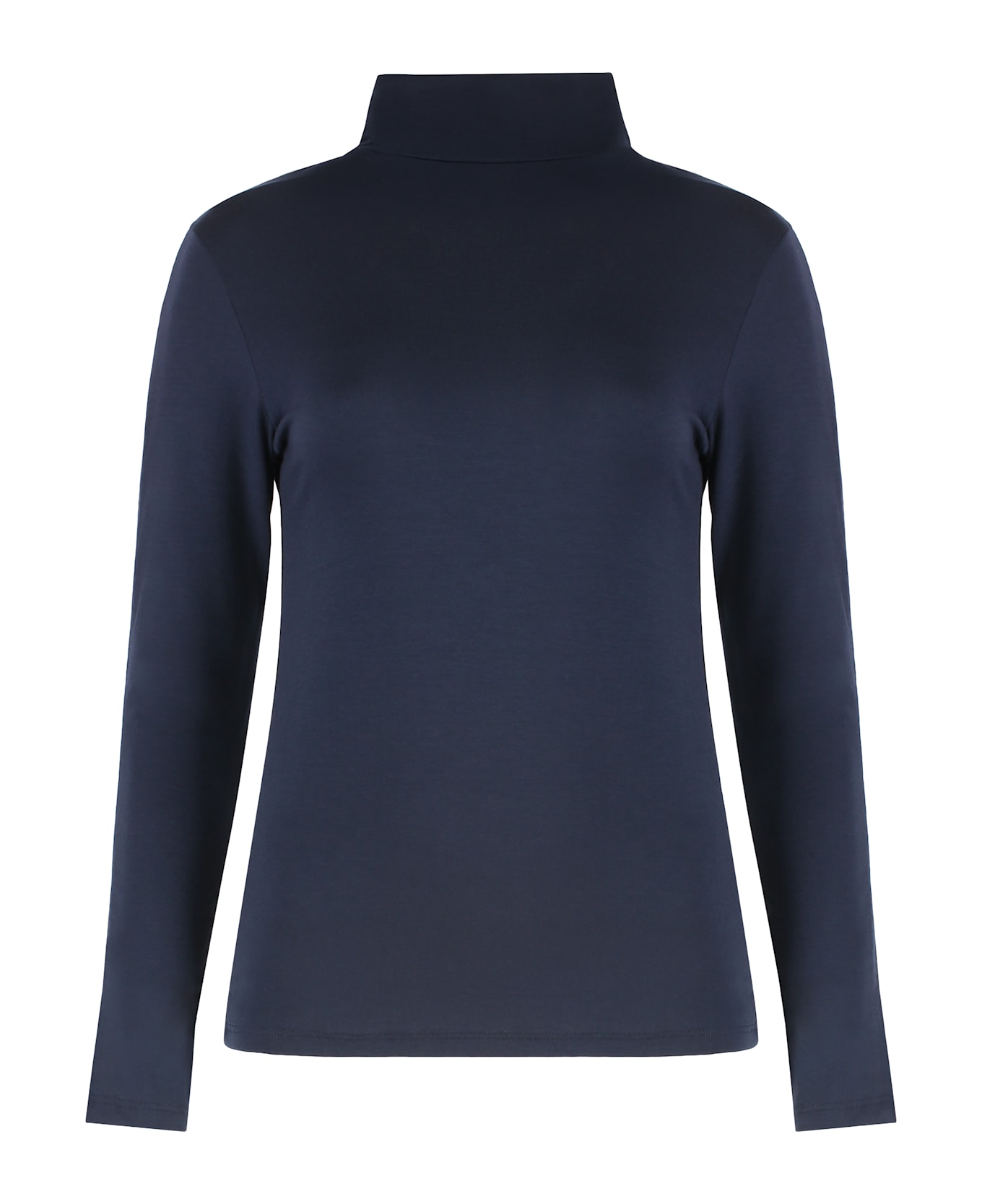 Rhude Logo Print Long Sleeve Top - blue
