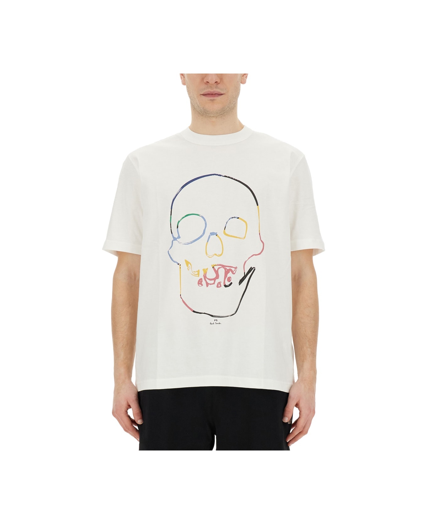 Paul Smith Skull T-shirt - White
