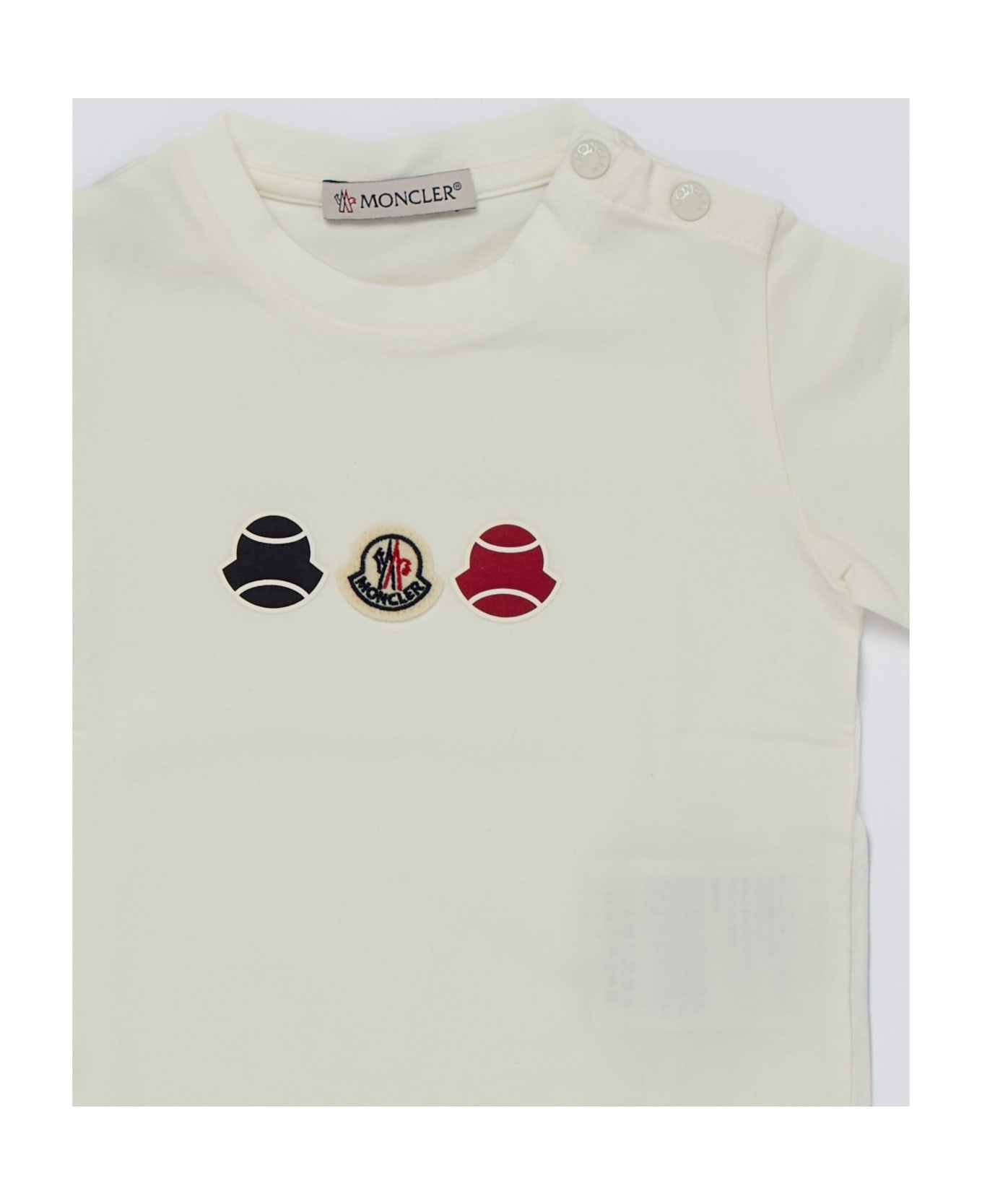 Moncler T-shirt T-shirt - BIANCO Tシャツ＆ポロシャツ