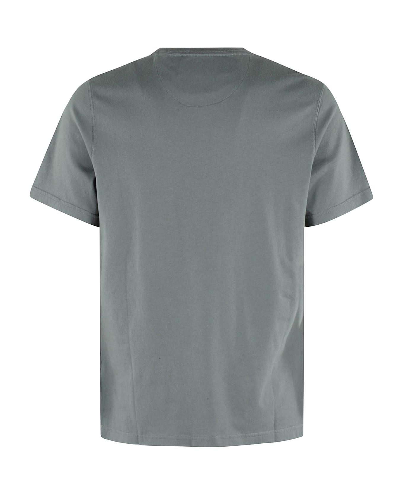 Barbour Tartan Sports Tee - Vintage Teal
