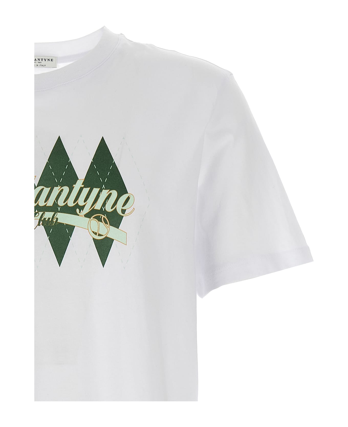 Ballantyne Logo Print T-shirt - White