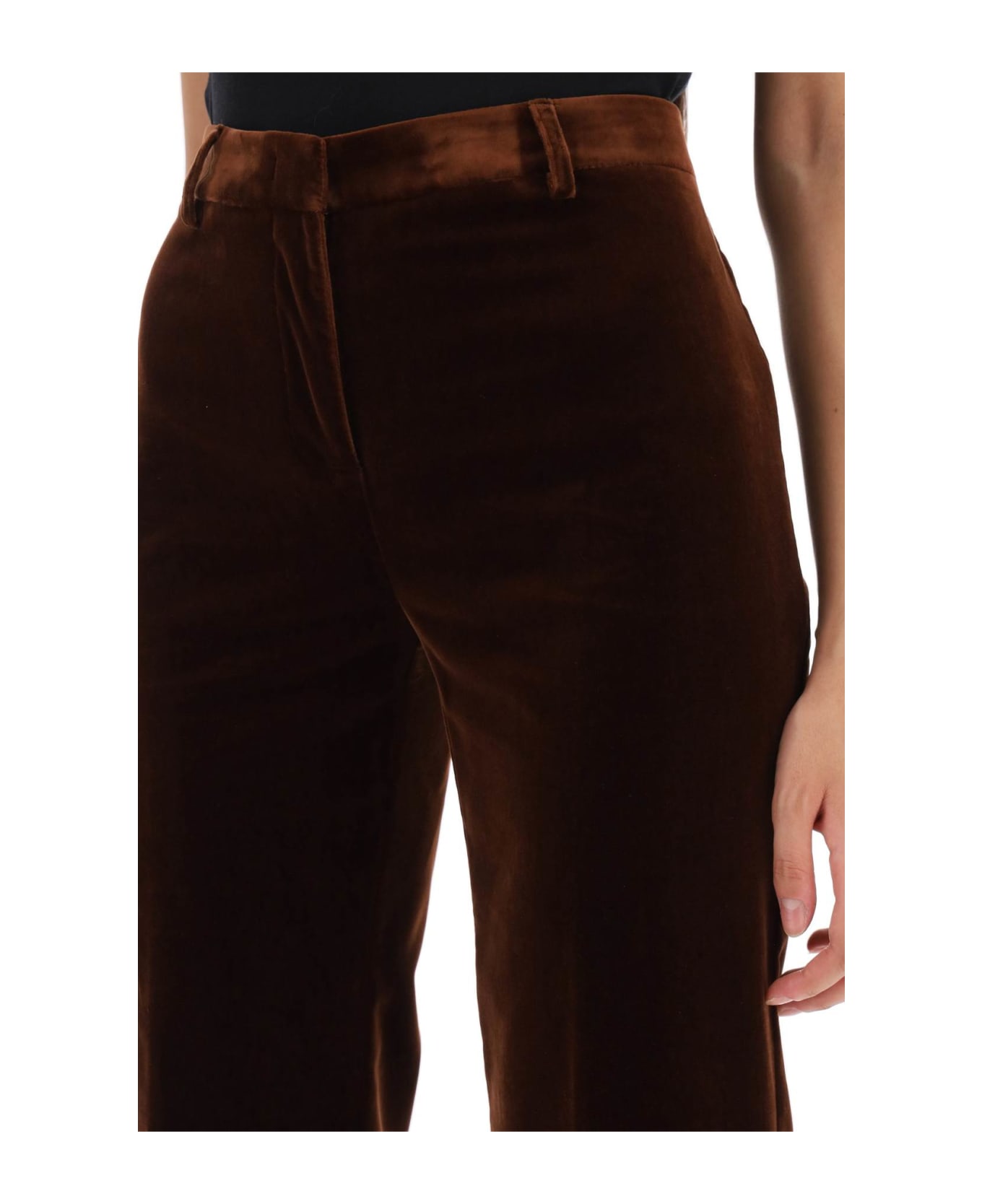 Etro Cotton Trousers - BROWN (Brown)