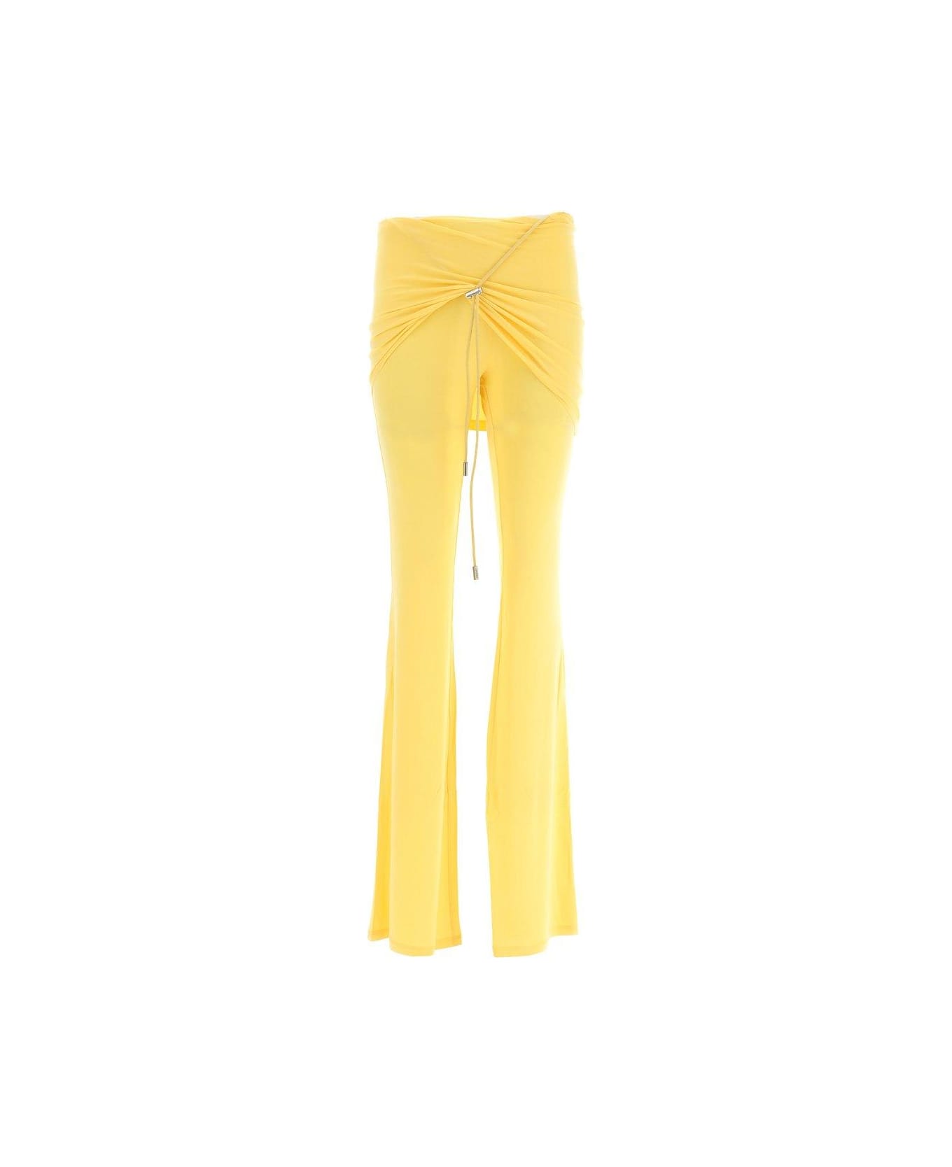 Jacquemus Draped Skirt Pants - Yellow