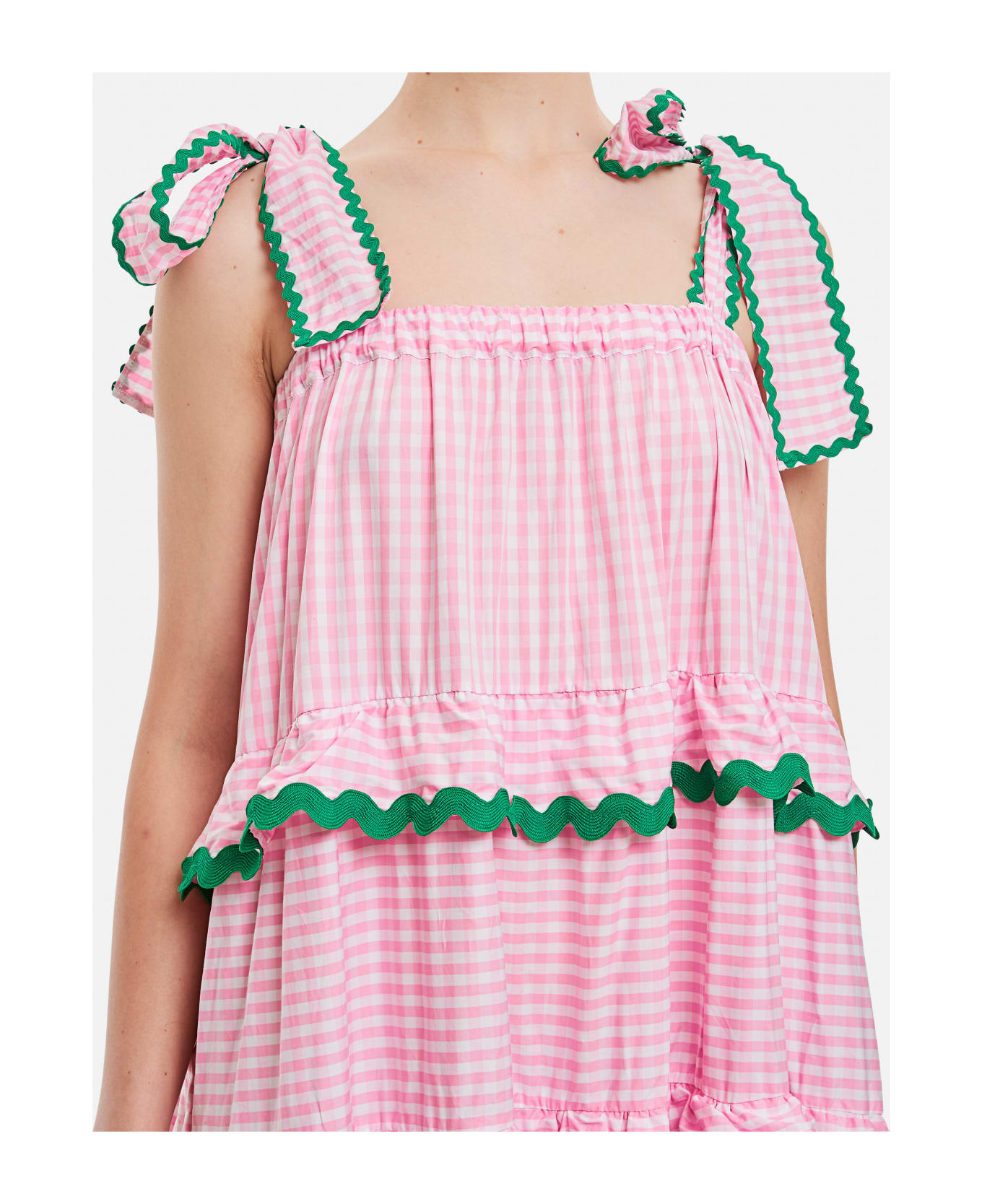 Flora Sardalos Skorpios Cotton Maxi Dress - Pink
