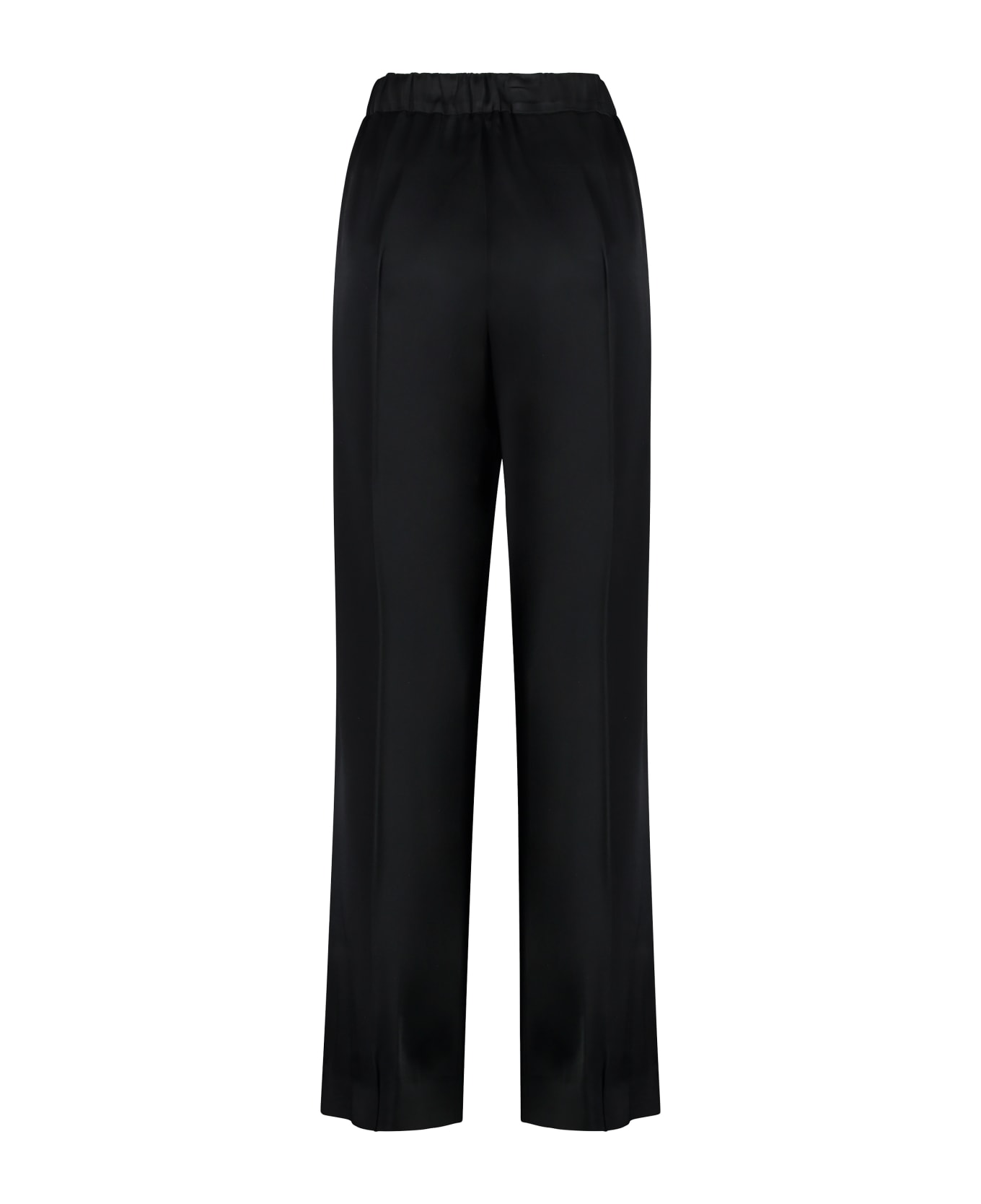 Jil Sander Satin Trousers - Black