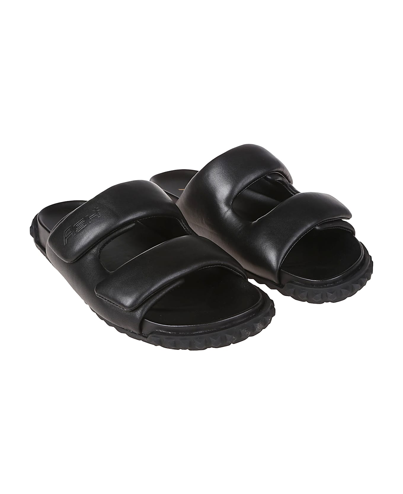 Ash Twist Sandals - Black