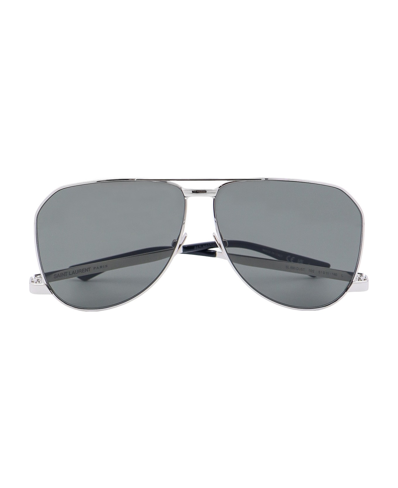 Saint Laurent Sl 690 Dust Sunglasses - Silver