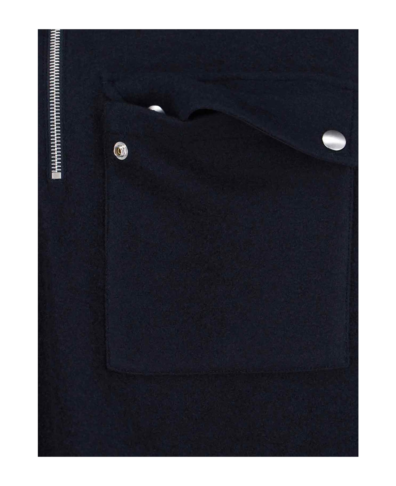 Jil Sander Zip Sweater - Blue