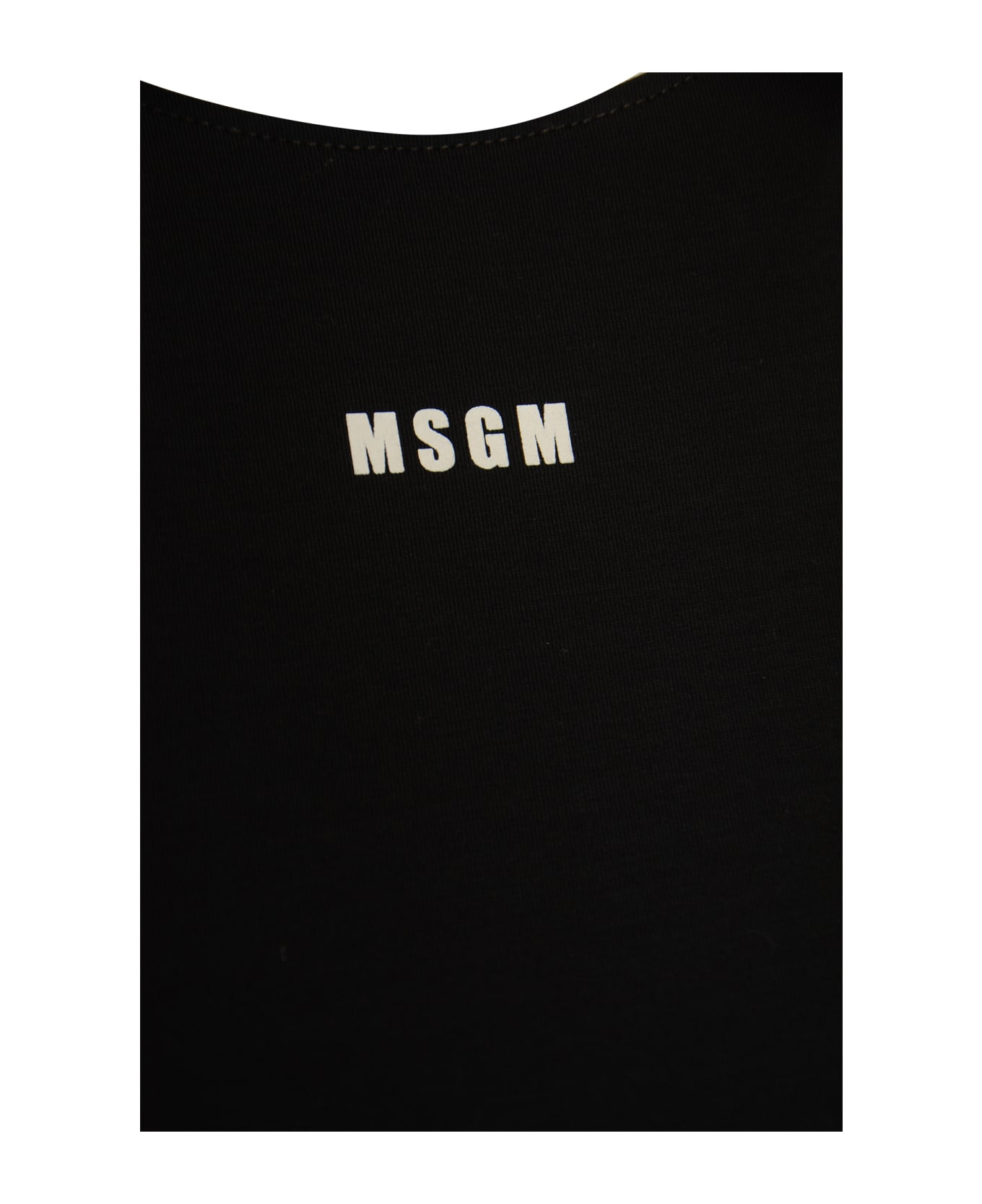 MSGM Logo T-shirt - Black