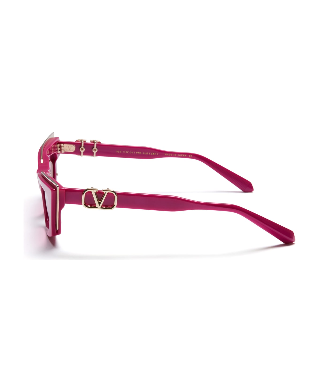 Valentino Eyewear V-goldcut I - Pink / White Gold Sunglasses - pink