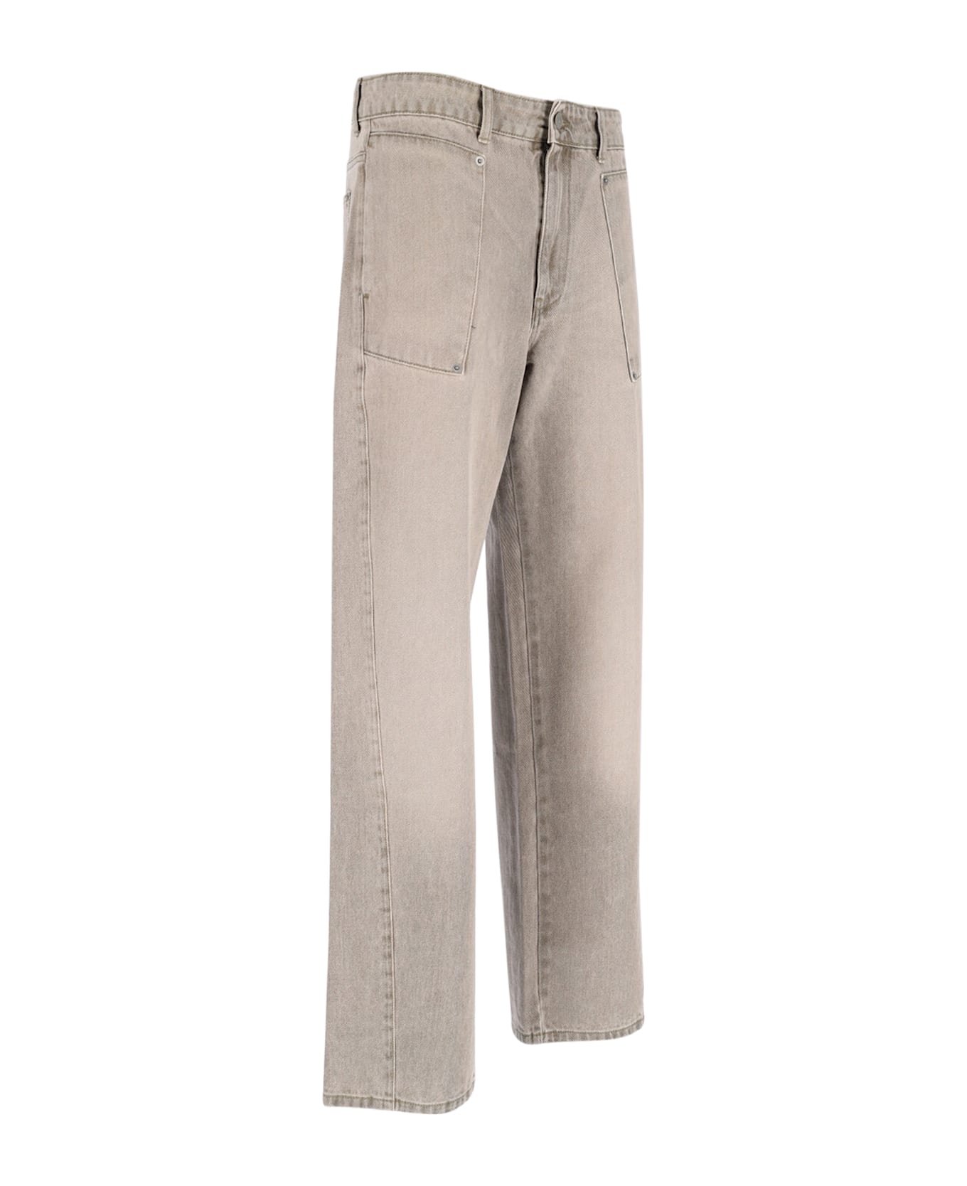 Paloma Wool "orlando" Straight Jeans - Gray