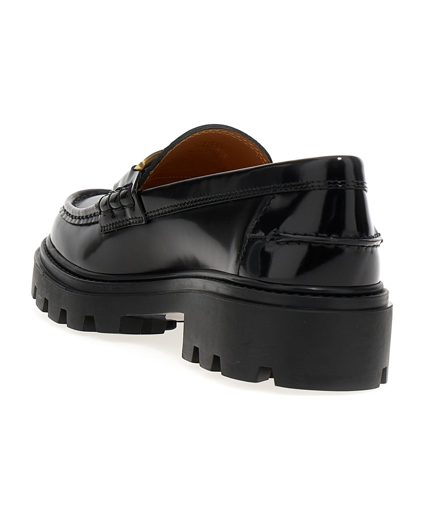 Tod's Chain Loafers - Pelle Nero