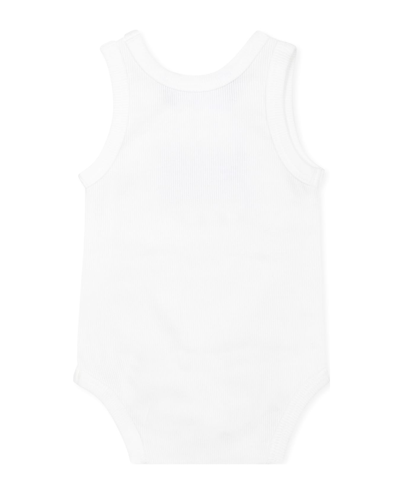 Versace Multicolor Body Set For Babykids With Logo - Multicolor
