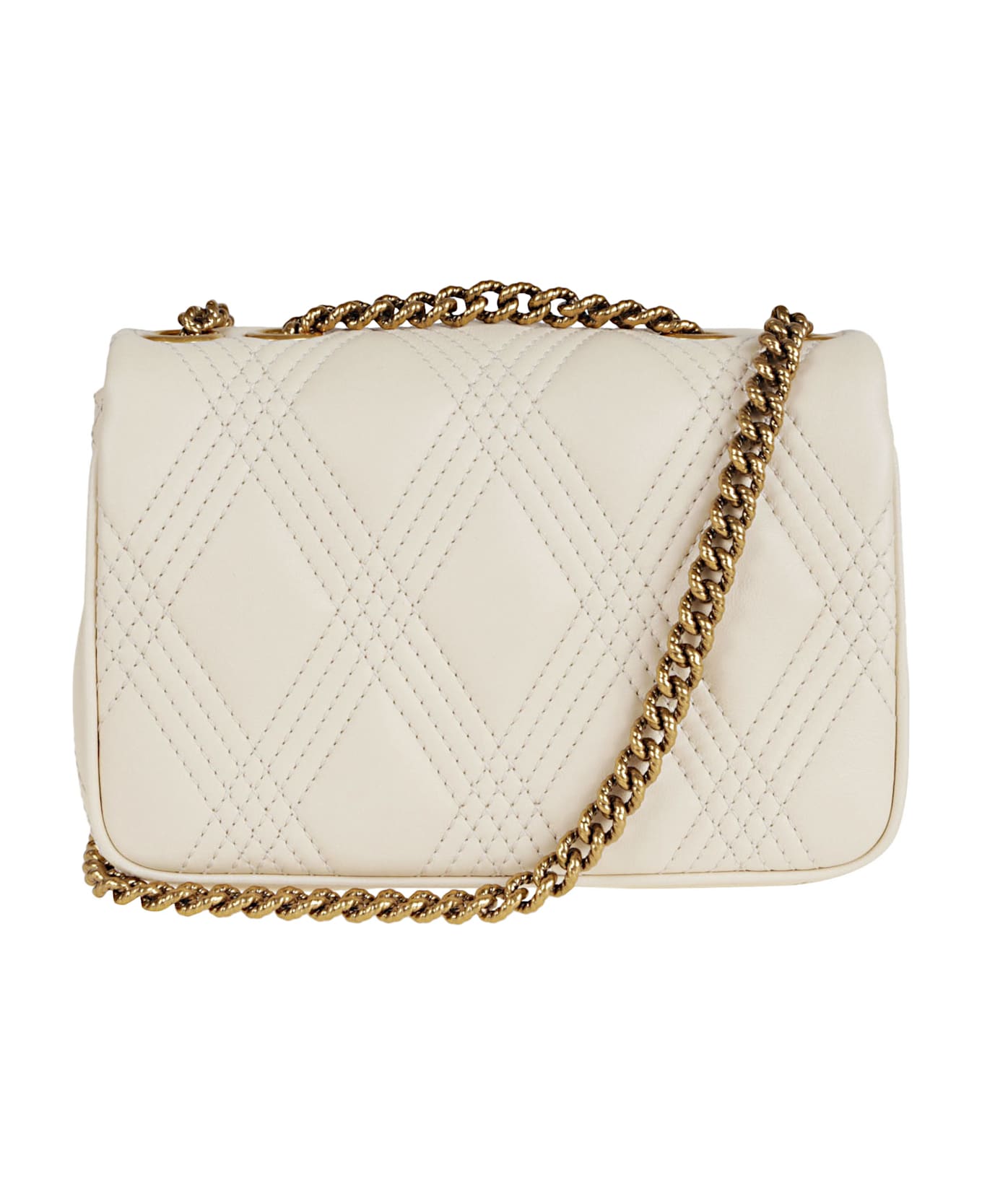 Valentino Garavani Small Shoulder Bag Quiltie 67 - White
