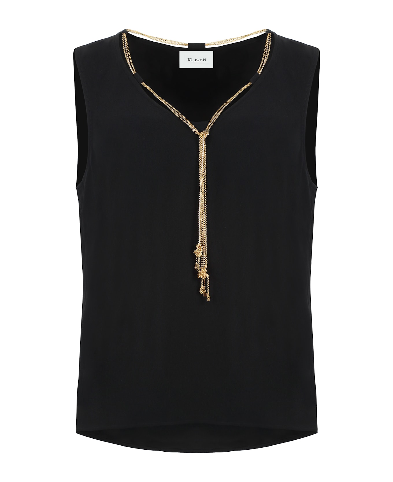 Alfieri & St.John Crêpe Blouse - black