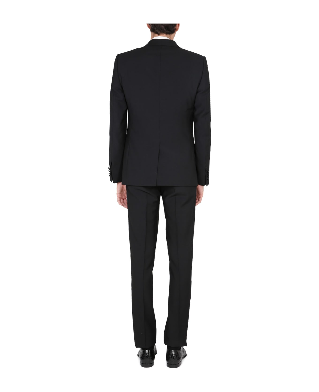 Dolce Seul & Gabbana Martini Tuxedo Suit - NERO