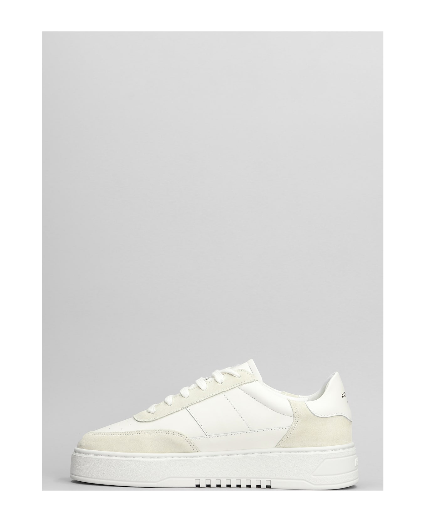 Axel Arigato Orbit Vintage Sneakers In Beige Suede And Leather - beige