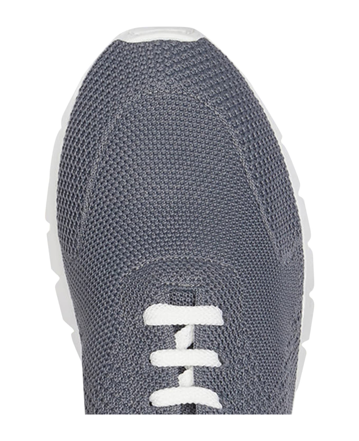 Kiton Fits - Sneakers Shoes Cotton - GREY スニーカー